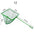 Portable Fish Net Long Handle Square Aquarium Accessories Fishbowl Landing Net Fishing Net Outdoors Crab Traps Fishing Tools