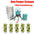 Portable Dog Pooper Scooper Outdoor Pet Waste Pick-up Cleaner Built-in Garbage Bag Handheld Pet Poop Grabber No Touch Design