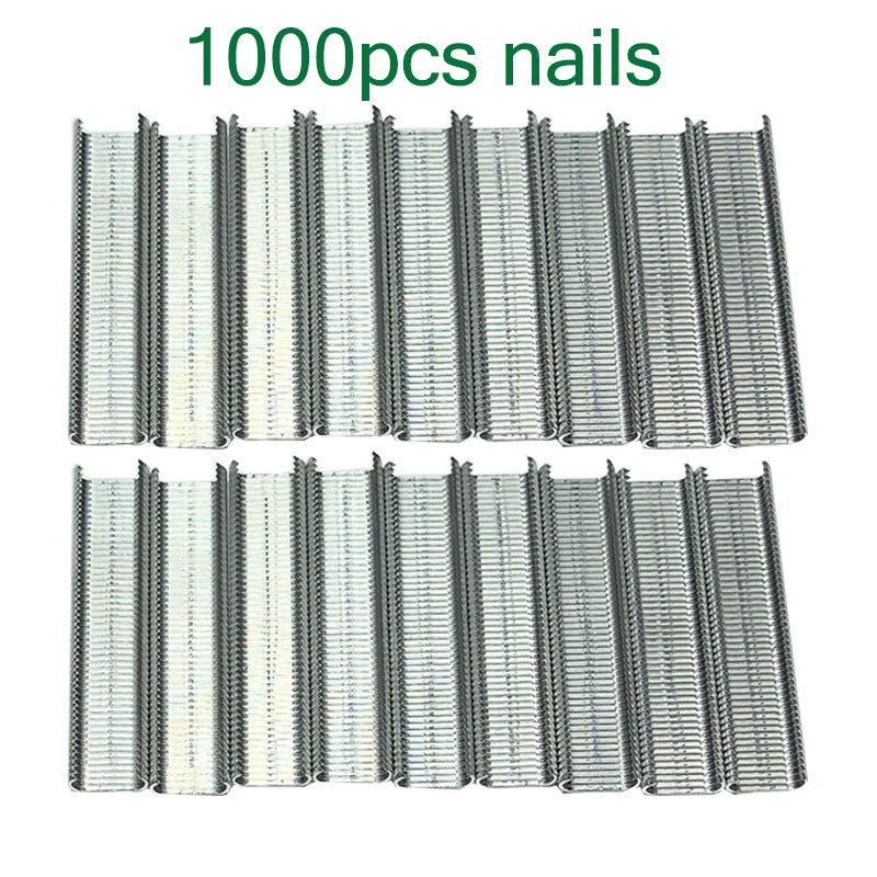 C-type Animal Wire Cage Hog Ring Plires Nail Gun Cage Clamp Chicken Bird Pet Cage Installation Tools Fence Buckle Ring Plires
