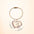 Cat Hair Memorial Storage Keychain Cat Fur Container Pets Cat Fur Collector Capsule Keyring Kitty Hair Hanging Pendants