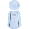 Pet Dog Summer Cooling Vest with Cap Breathable Mesh Sun Protective Shirt for Dogs&Cats，Lightweight Outdoor Pet Clothes Set