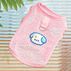 Cute Dog Cooling Vest Solid Breathable Mesh Thin Small Dog Summer Clothes  Bichon Medium Cat T Shirts Clothing Puppy Undershirt