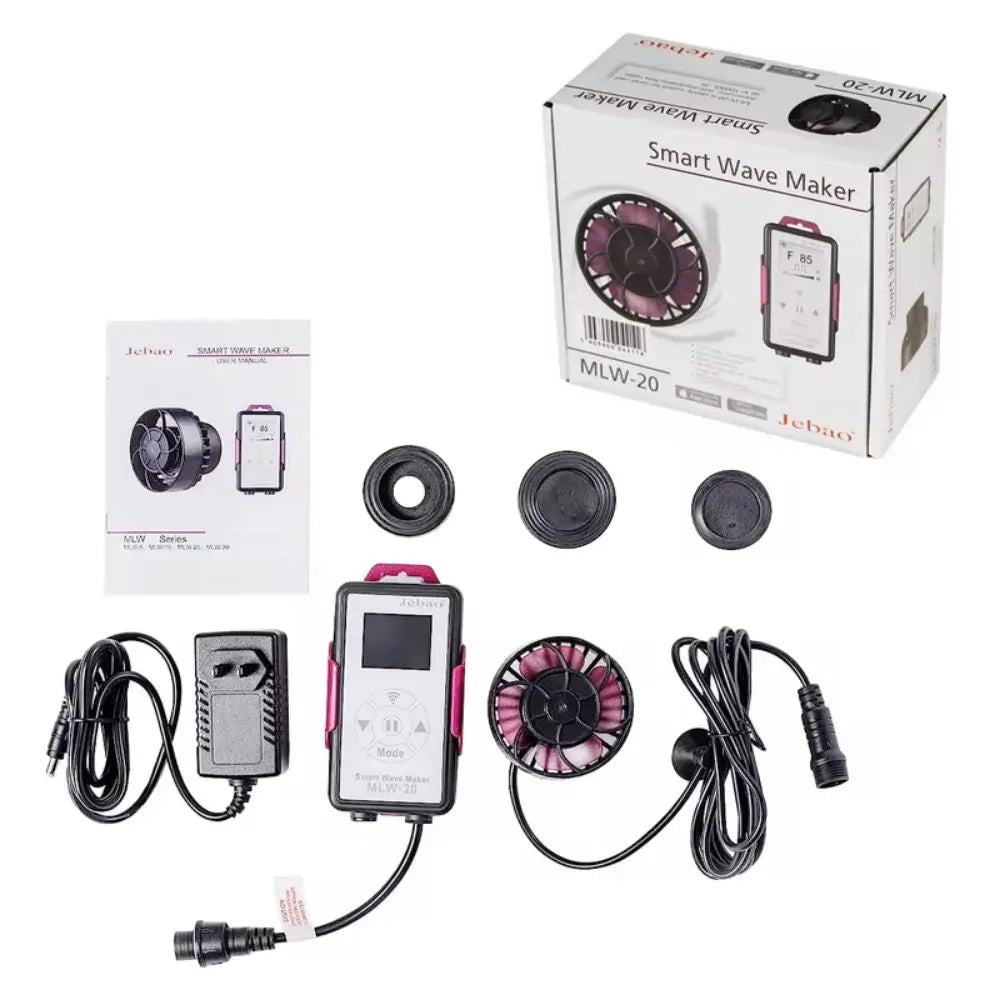 Jebao Jecod  MLW-5 MLW-10 MLE-20 MLW-30 Series Aquarium Smart Wave Maker Flow Pump with WiFi LCD Controller for Fish Tank