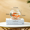 Sturdy Nicely Betta Fish Bowl Small Aquariums for Small Ornamental Fish And Reptiles High Transparency Glass Good View