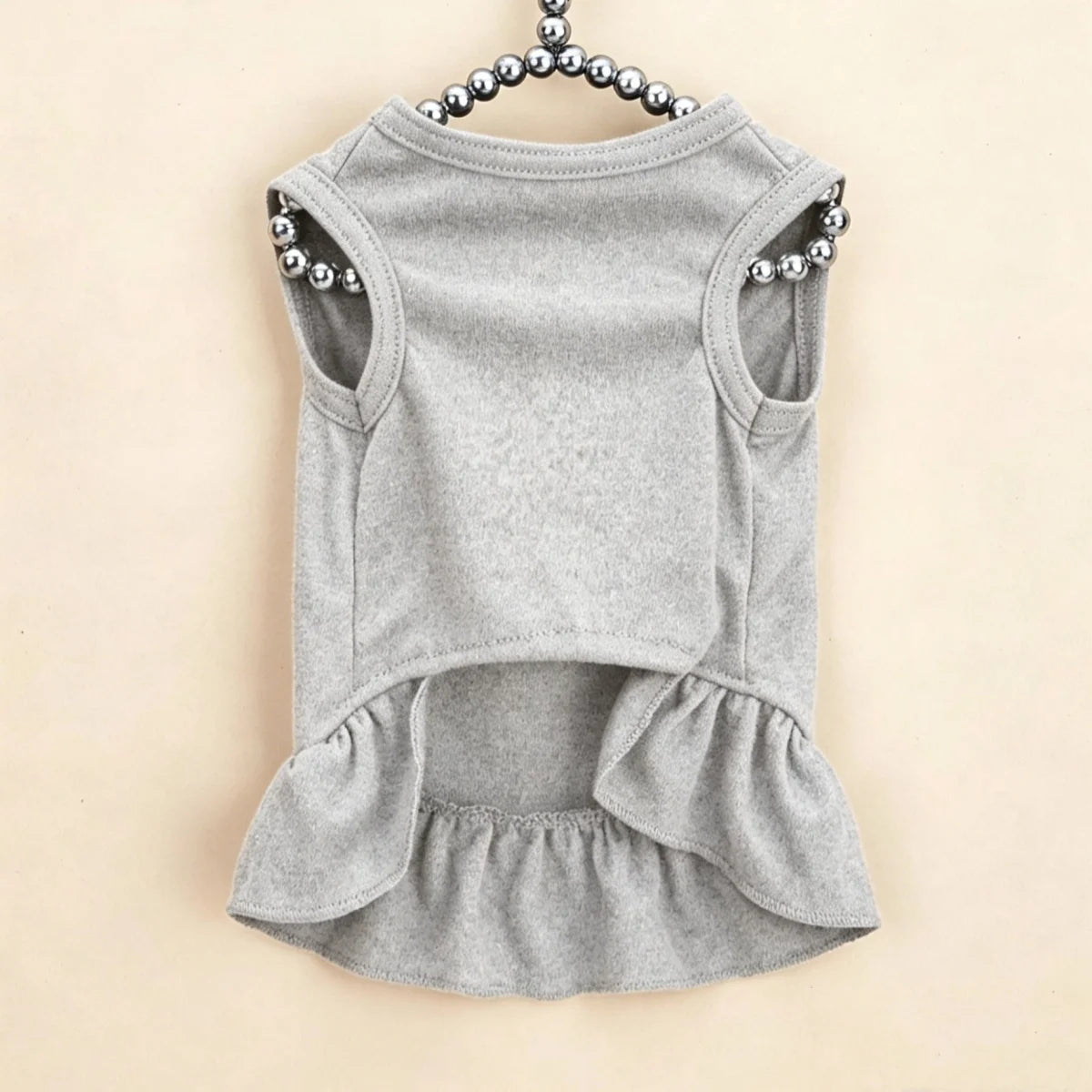 Dog Dresses Cat Skirt Solid Color Dog Clothes Summer Sleeveless Puppy Girl Clothes for Small Pet Dogs Cats
