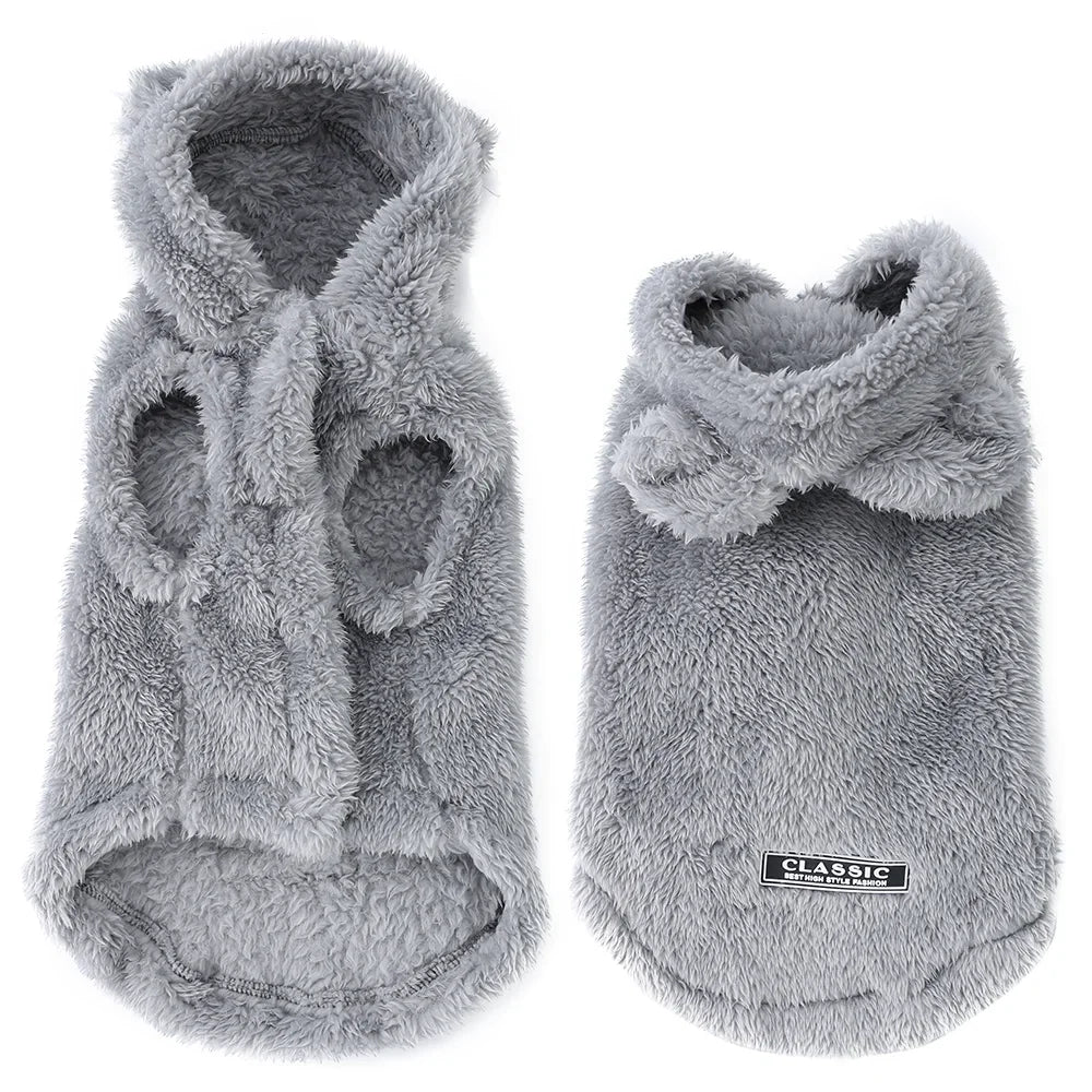 Rabbit Ears Cute Cat Clothes For Small Medium Dogs Cats Puppy Soft Pet Outfits Cozy Pets Kitty Coat Winter Warm Sphynx Hoodie - Play Paws Toys