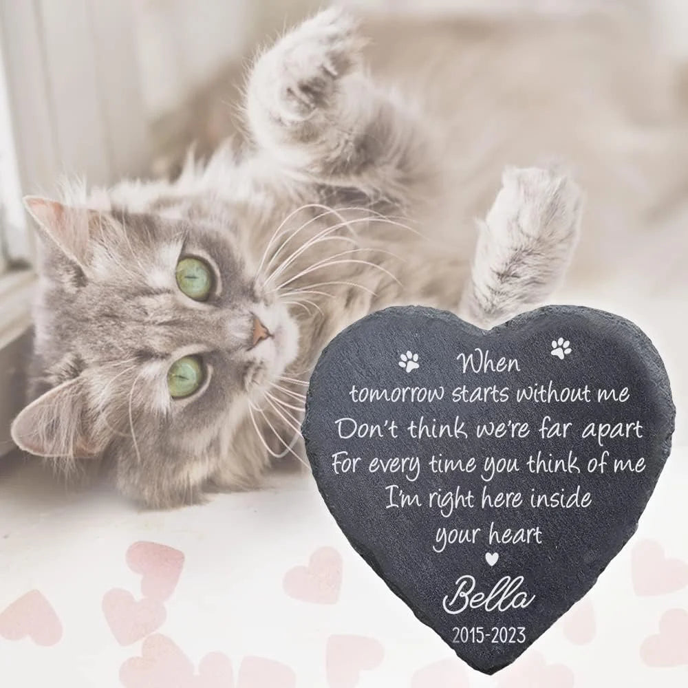 Custom Pet Memorial Stones Pet Grave Stones Personalized Dog Memorial Gifts for Loss Memorials & Funerary Support Dropshipping