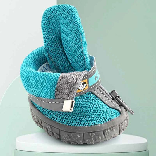 Dog Shoes Non-Slip Soles Thick Plush Protection Paw Pet Shoes Warm For Dog Non-Slip Dog Shoes Breathable Climbing Pets Booties