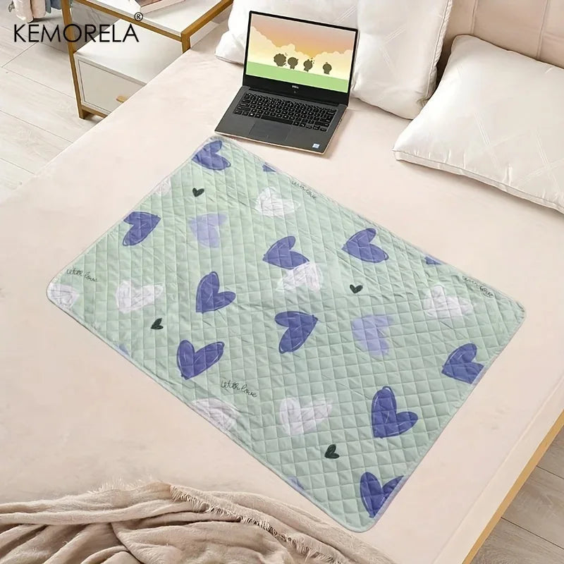 2pc Reusable Pet Cage Pad Wear Resistant And Washable Polyester Base Pad Suitable For Small Animals Such As Hamsters Rabbits