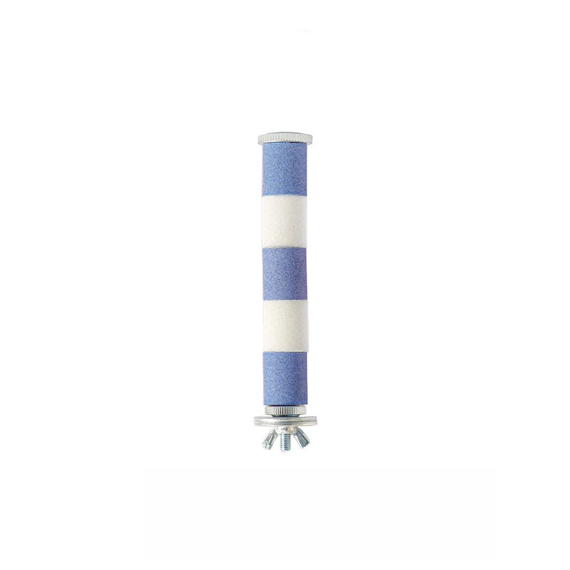 20/15/12CM Pet Parrot Bird Claw Beak Grinding Perches Stand Rack Claw Grinding Stick Cage Pigeon Accessories