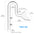 Aquatic Mini Glass Lily Pipe Protein Skimmer Inflow and Outflow for Mini Nano Tank Filter System for Fish Tank Accessories