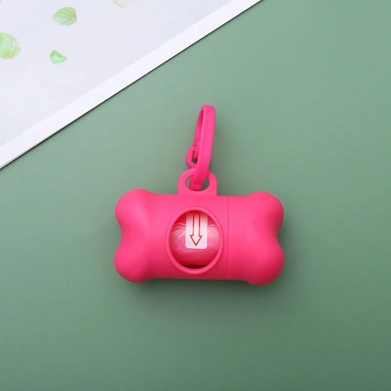 Pet Bin bag dog toilet bag pet cleaning supplies bone type pet garbage container toilet collector
