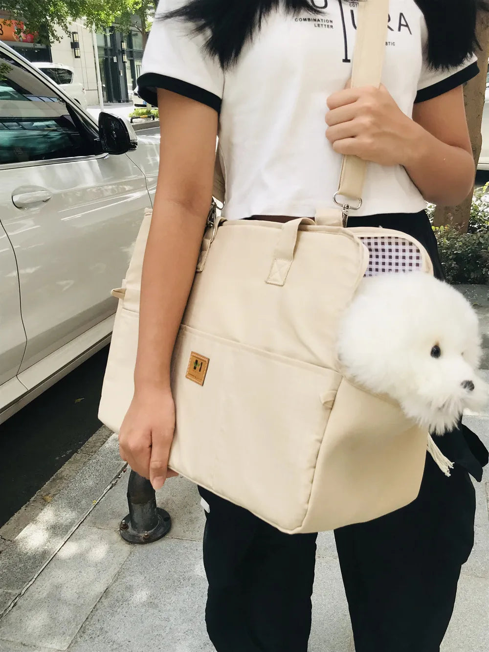 Dog Car Seat Dog Booster Car Seat Cat Carrier Bag Cat Bed for Small Dogs Cats Pet Car Seat with Pad and Straps for Dogs Cats - Play Paws Toys