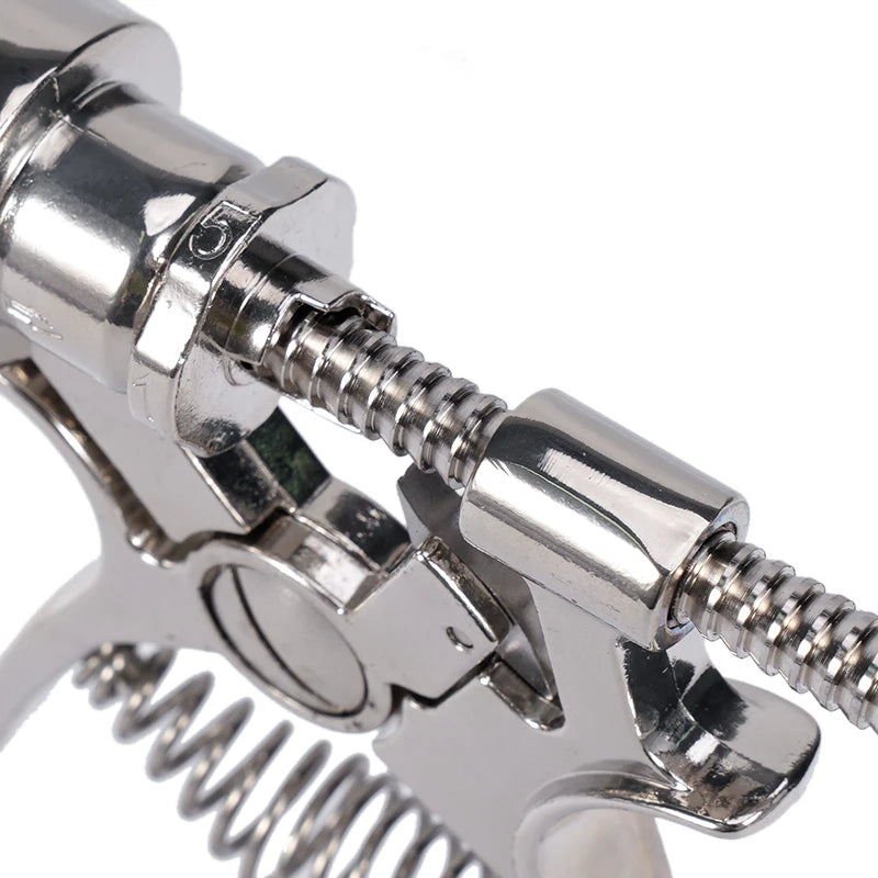 10/20/30/50Ml Automatic Continuous Syringe With Needles Adjustable Vaccine Injection for Livestock Pig Cattle Sheep Chicken