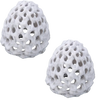 1/2PCS Simulated Porous Coral Stone Aquarium Hides Shelter House Small Fish Tank Decoration Aquaculture Shrimp Cave Pet Supplies