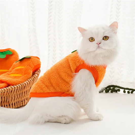 Pet Clothes Winter Warm Coats Vest Soft Fleece For Small Dogs Cats Girl Boys Chihuahua Yorkies Cute Transformation Outfit Xxs-XL - Play Paws Toys