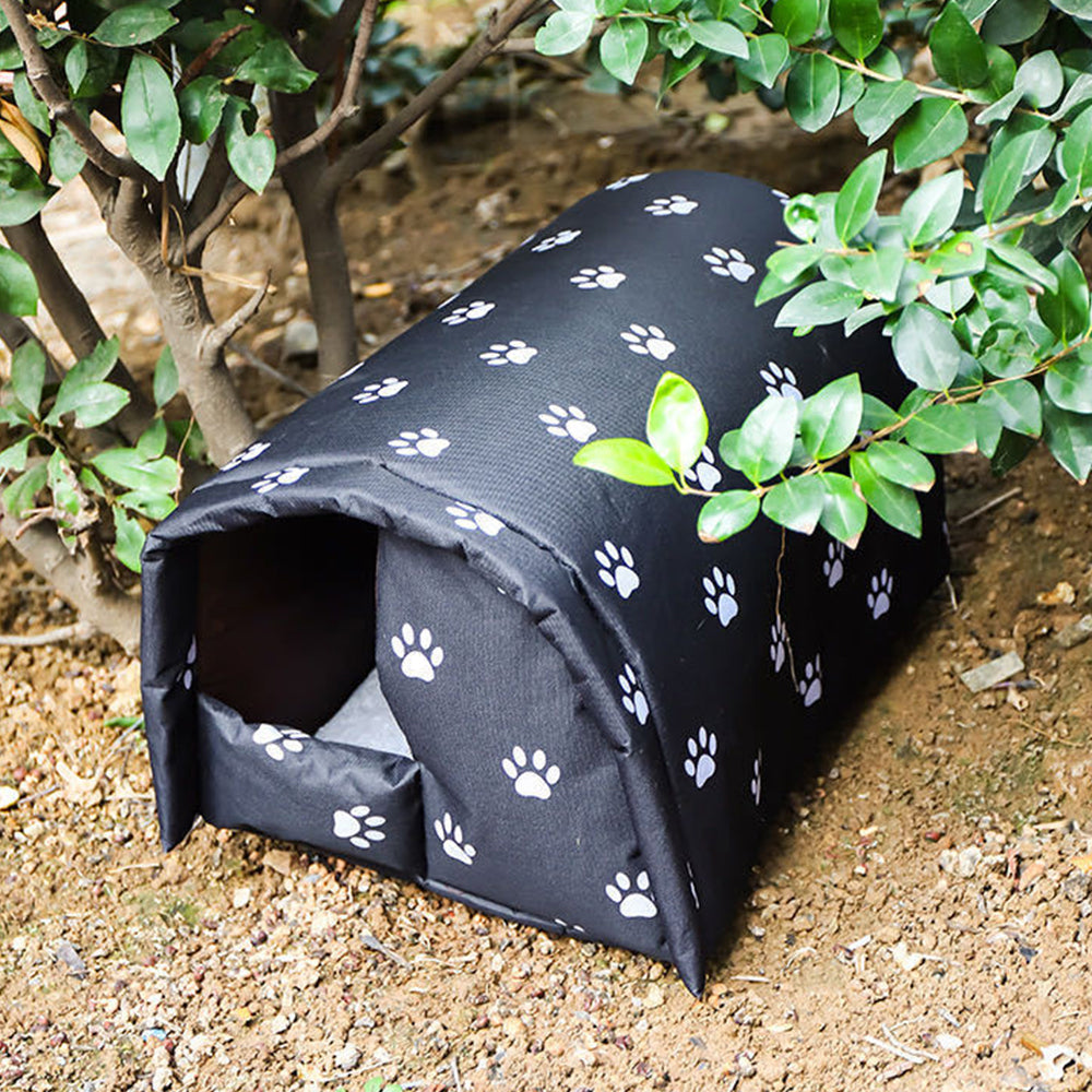 Winter Outdoor Cats House Washable Wide Applications Pet House for Pet Indoor House Shelter Keep Warm - Play Paws Toys