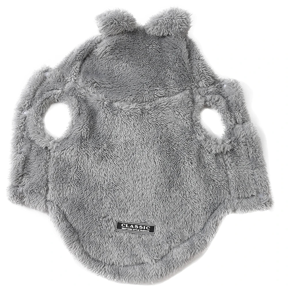 Autumn Winter Cat Clothes Soft Warm Cute Kitten Sweater Pet Fleece Costume For Small Medium Dogs Cats Kitty Sphynx Hoodies Coat - Play Paws Toys