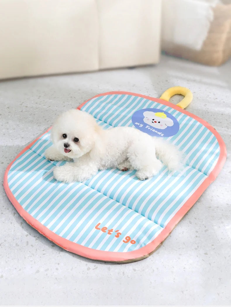 Upgraded  Dog & Cat Winter  Pet Sleep beds chic cat accessories  Anti-Slip Foldable  Multi-Function Outdoor/Indoor Dog cushion