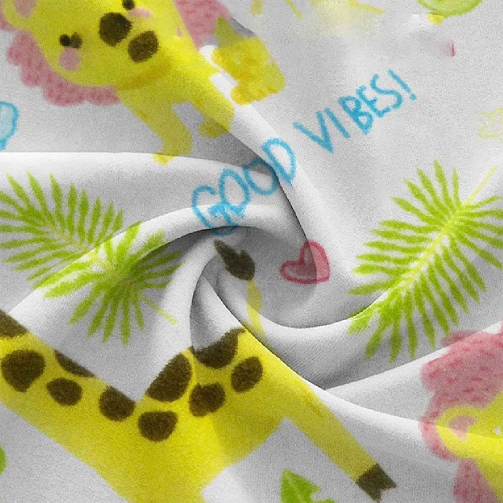 Cat Fixed Fabric Cartoon Printed Self-Adhesive Anti Scratch Anti Bite And Escape Cat Wrap Fabric Pet Grooming Restraint Bag