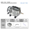 220V Hailea External High Power AC E-magnetic Air Pump Fish Pond Oxygen Pump Compressor for pond Air Aerator Pump ACO-208 308