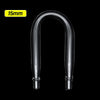 Aquarium Air Pipe Connector U Shaped Pipe Fish Tank Co2 Oxygen Tube Check Valve Glass Tube for Co2 Diffuser Air Pump Accessories