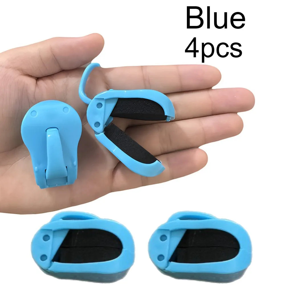 4pcs/set Universal Fishing Rod Clip Quick-Attach Fishing Rod Holder Fishing Equipment Fishing Tools Outdoor Fishing Accessories