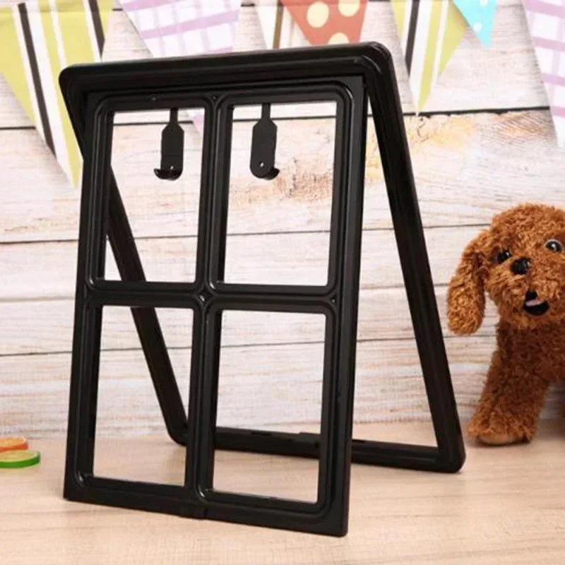 Home Lockable Dog Screen Door Pet Cat Screen Door Plastic Pet Door for Mosquito Proof Screen Window Security Flap Gate Dog Fence - Play Paws Toys
