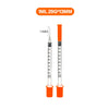 30PACK 0.3ml 0.5ml 1ml Disposable Individually Wrapped Insulin Syringe for Animals,Lab