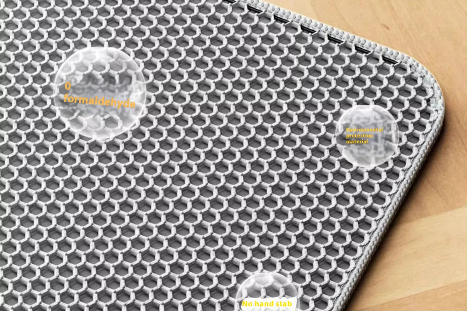 Extra Large Cat Litter Mat Heavy Duty Waterproof 2 Layer Non Slip Washable Pet Floor Protector Litter Box Sand Stopper - Play Paws Toys