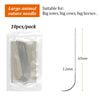 Suture Needle Bending Needle Veterinary 10Pcs Absorbable Suture Thread 1M Animal Husbandry Veterinary Tools Sheep Cow Livestock