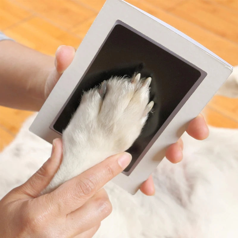 1 Set Newborn fingerprint ink pad Safe Non-toxic No-Touch Skin Inkless Inkpad Kits Pet Cat Dog Paw Prints Souvenirs Gifts