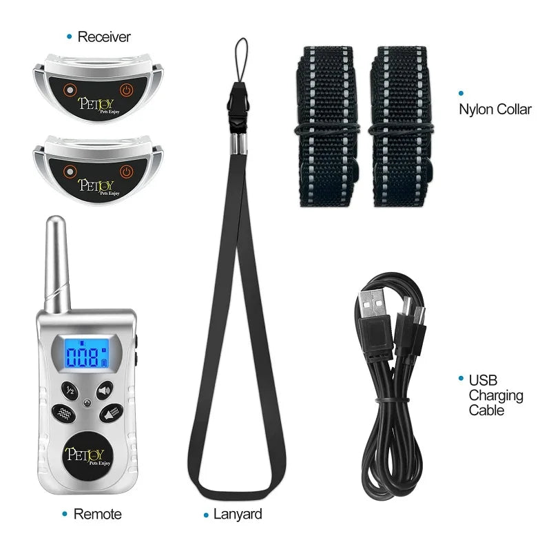 Cat Training Collar,Cat Anti Meow Collar,No Shock Bark Collar,Vibration Collar for Deaf Dogs,Beep Vibration Mode IPX7 Waterproof
