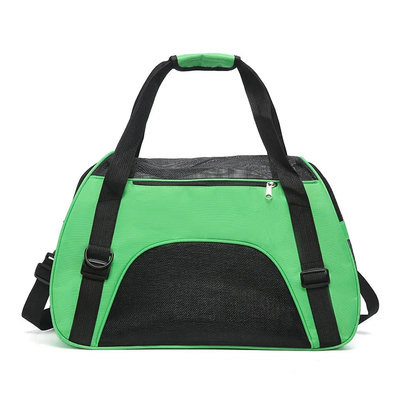 Cat Bags Soft-Sided Portable Dog Carrier Mesh Breathable Carrier Bags for Cats Dogs Comfort Foldable Handbag Pet Transport Bag - Play Paws Toys