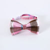 Pet Accessories for Dogs Cats Bowtie British Style Puppy Plaid Tie Breakaway Bowknot Collar for Small Dog Cat Gentleman Costume - Play Paws Toys