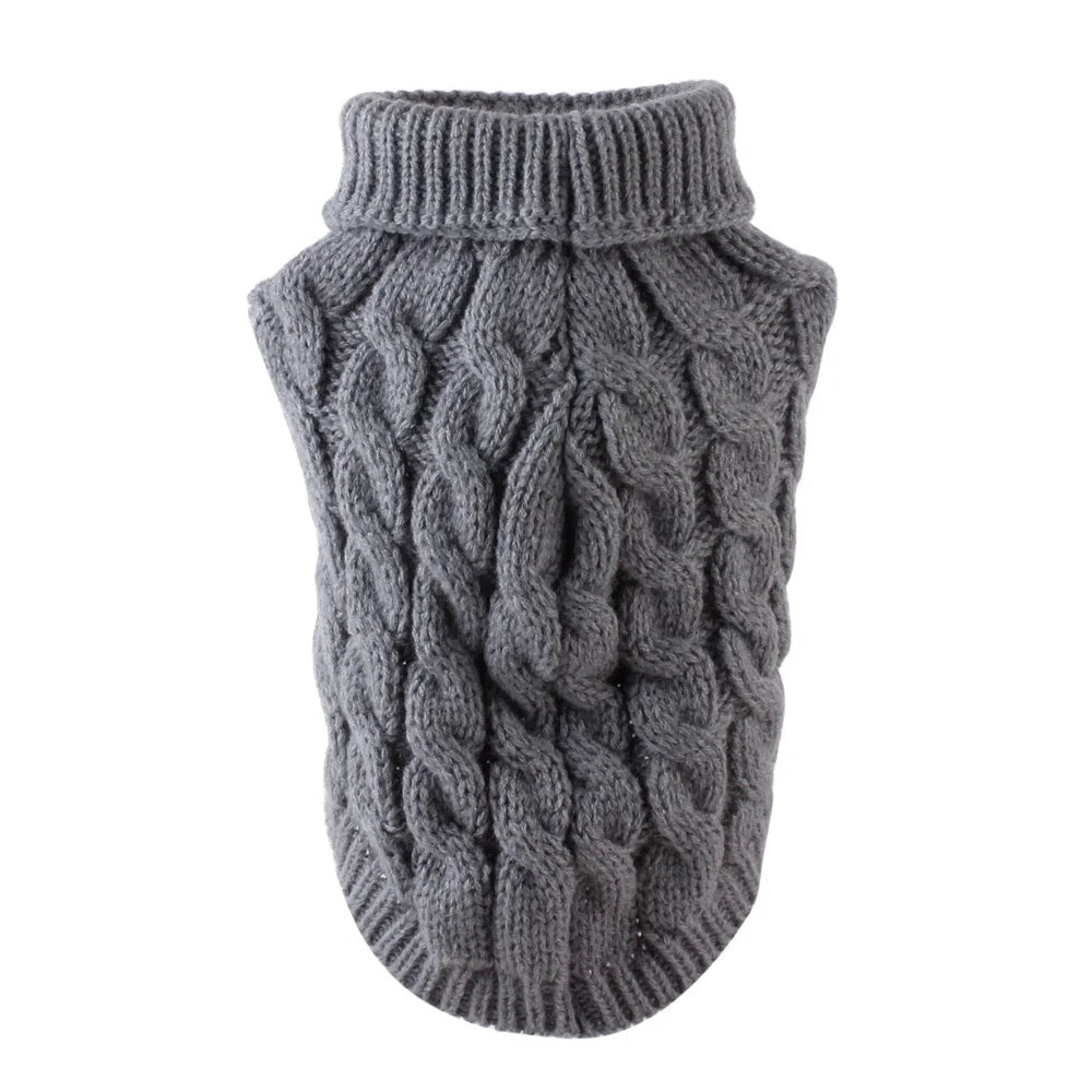 Cat Puppy Sweaters Autumn Winter Pet Knitted Sweater Jumper for Small Dogs Cats Kitten Pullovers Sphynx Clothing ropa para gatos - Play Paws Toys