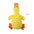 Cute Plush Duck Sound Toy Stuffed Squeaky Animal Squeak Dog Toy Cleaning Tooth Dog Chew Rope Toys Pet Dog Accessories Toys