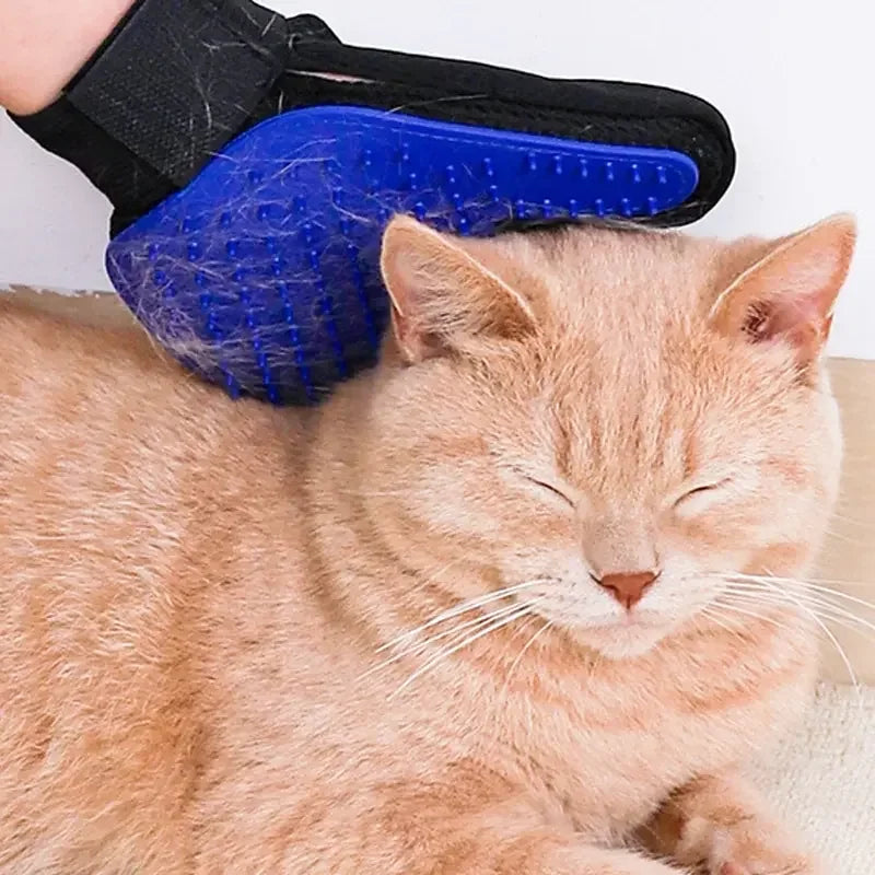 Pet Hair Removal Gloves Comb for Dog Grooming Cats and Dog Massage Bathing Cleaning and Beauty Products Gloves to Bathe Dog Home