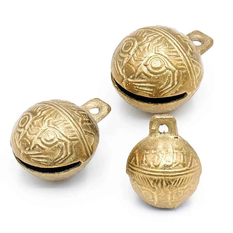 Sheep Pet Dog Copper Bells Animal Identification Feeding Device Farm Livestock Grazing Bells Pet Supplies Position Recognition