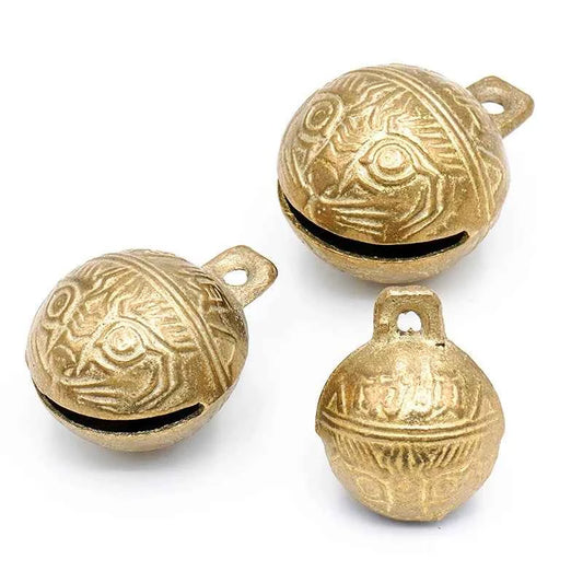Sheep Pet Dog Copper Bells Animal Identification Feeding Device Farm Livestock Grazing Bells Pet Supplies Position Recognition