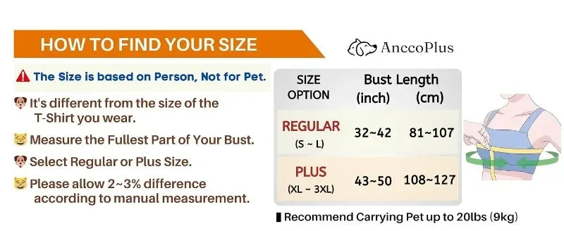 Dog Carrier for Small Dogs Front Facing Dog Carrier Sling Hands Free Cat Sling Size Adjustable Soft Cotton - Play Paws Toys