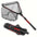1pc Fishing Net Aluminum Alloy Retractable Triangular Telescopic Folding Fishing Net Folding Fishing Net with Telescopic Pole