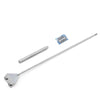 OOTDTY Aquarium Glass Fish Tank Stainless Steel Coralline Algae Scraper Blade Cleaner