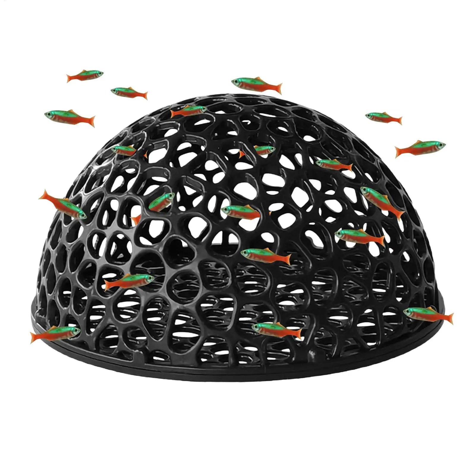 Aquarium shrimp house Cave Mini Porous Betta House Fish Hiding Spots Shrimp Shelter Shrimp breeding nest for Aquatic Decor