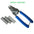Hog Ring Pliers With 600Pcs Hog Rings M Nails Poultry Chicken Mesh Cage Wire Installation Tools Fences Netting Tags Traps Cage