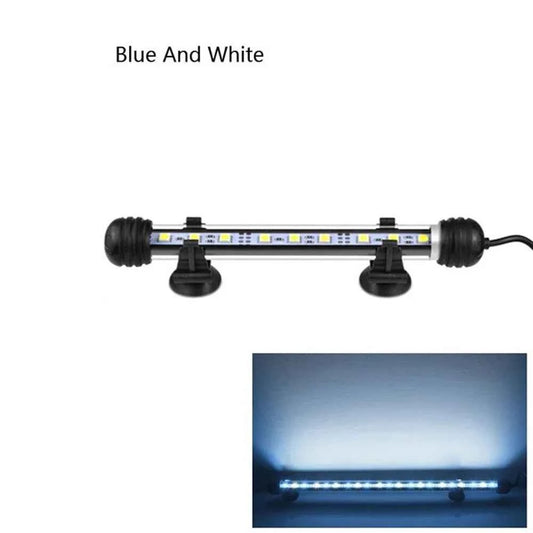 Aquarium LED Bar Light Waterproof Fish Tank Light 110V US 18/28/38/48CM 220V EU Underwater Aquario Lamp Aquariums Decor Lighting