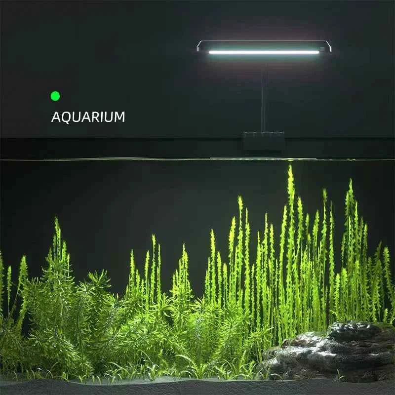 220V Aquarium LED Light Full Spectrum Water Grass High Brightness Fish Tank Aquatic Plant Clip-on Lamp Energy-saving Lighting