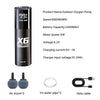 Aquarium Fish Tank Oxygen Pump Charging Dual-Purpose Air Pump Usb Lithium Battery Household Portable Fishing Mute 2400ma Outdoor
