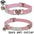 Personalized Heart Shaped Cat Collar With Bell Safety Elastic Adjustable Collar Soft Velvet Cat Crystal Collar for Kitten Puppy