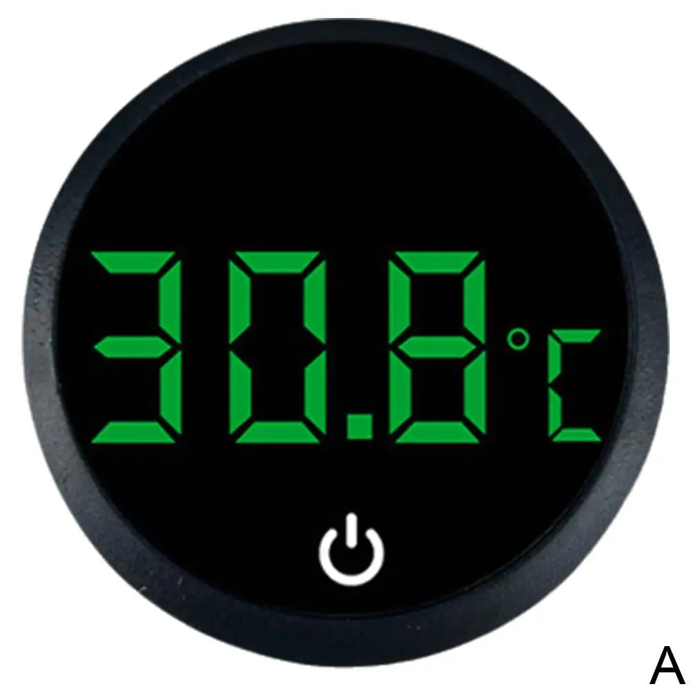 Aquarium Self-Adhesive Thermometer Lcd Digital Fish Tank Mini Thermometers Large Screen Monitor Terrarium Temperature Meter
